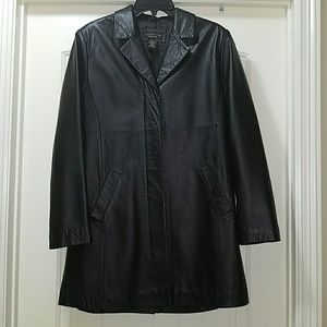 Lambskin Leather Coat