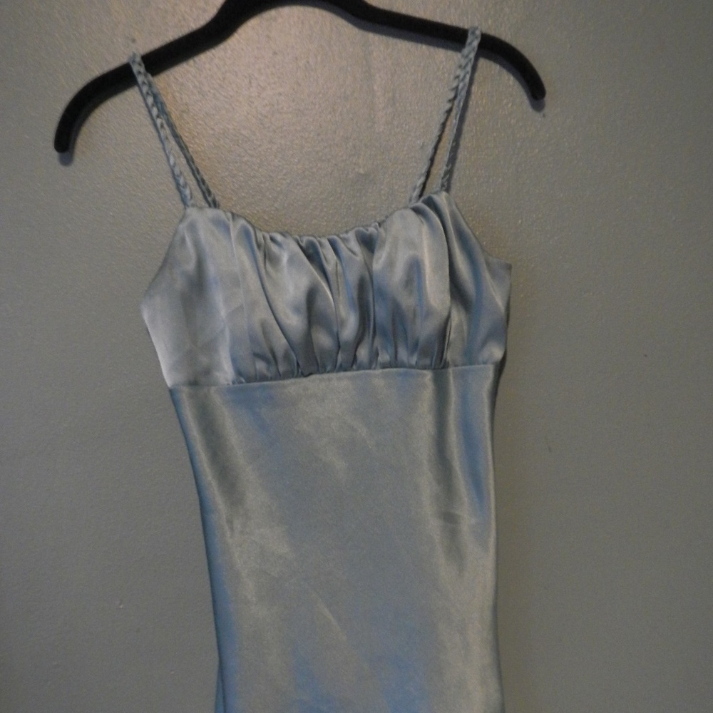Beautiful Blue Satiny Cami
