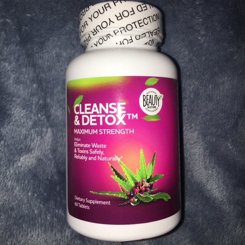 Cleanse and Detox unopened bottle 60 tablets
