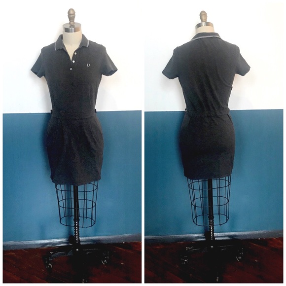 Fred Perry Dresses & Skirts - fred perry grey polo mod scooter polo dress