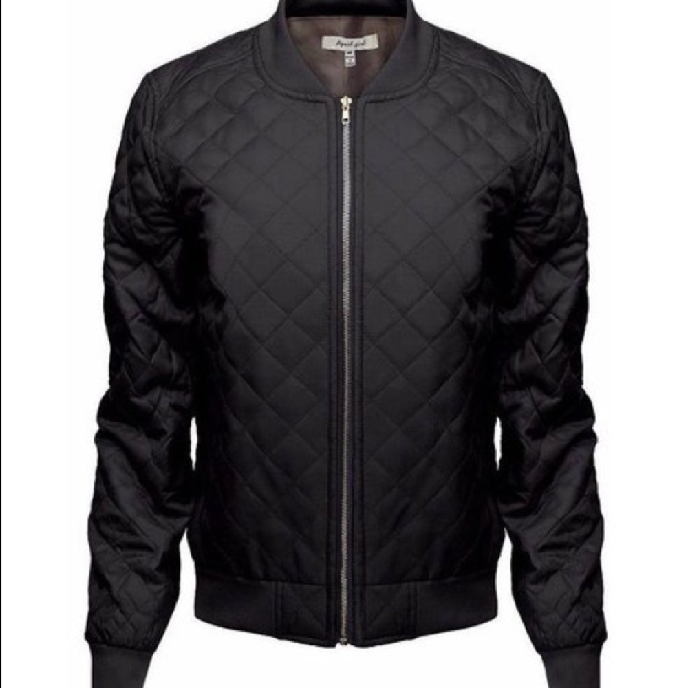 ❄️HOST PICK❄️ Black bomber jacket