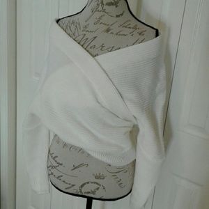 Off shoulder sweater