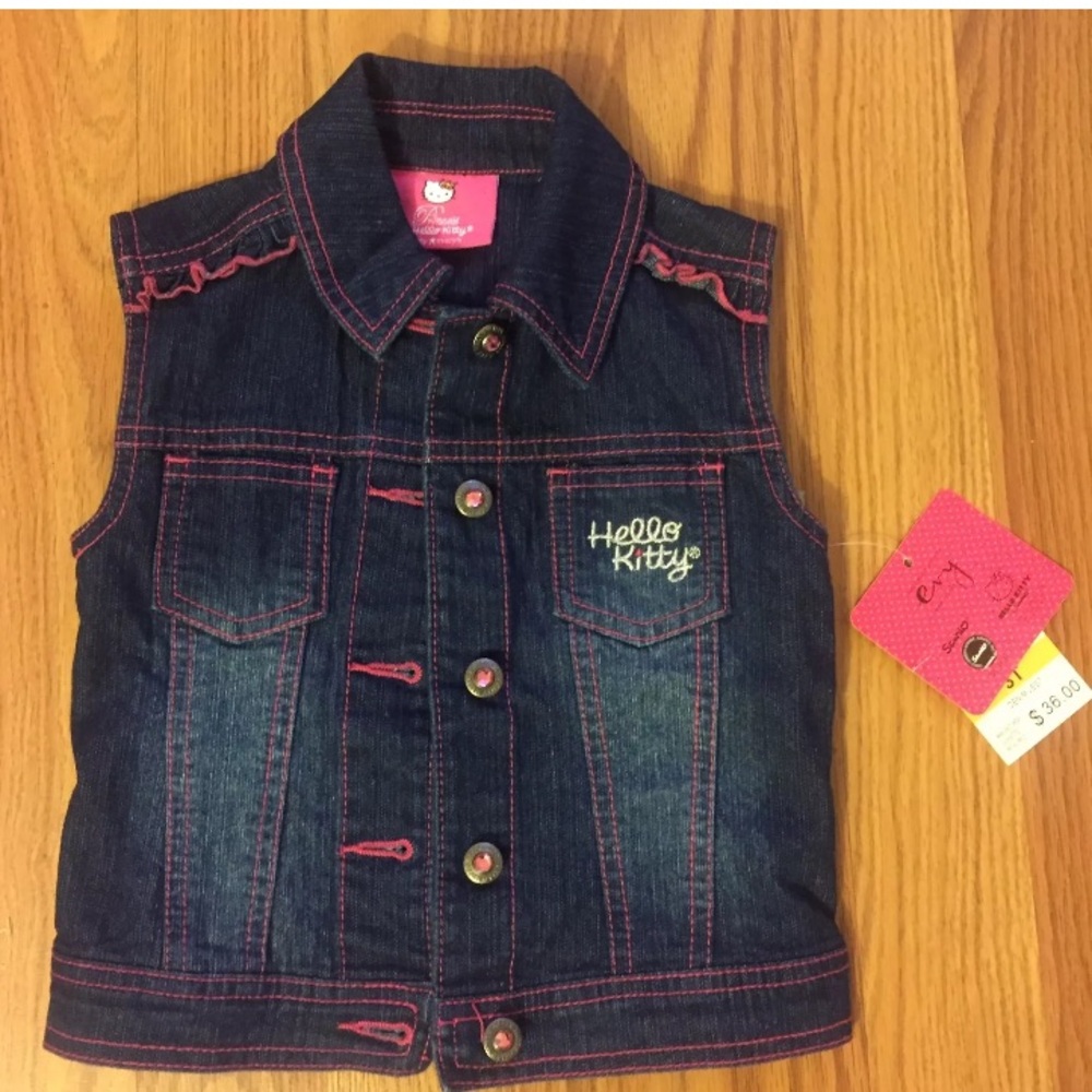 Hello Kitty Denim Vest