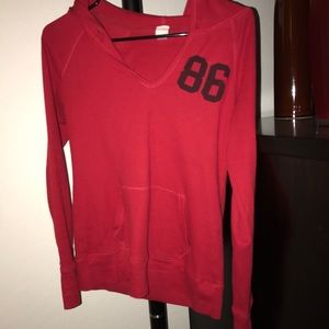 PINK hoodie! Thermal look