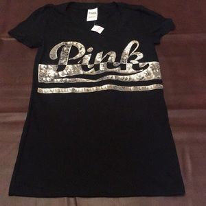 PINK sequin t-shirt