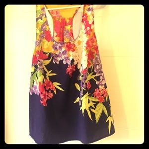 Floral Racer back blouse