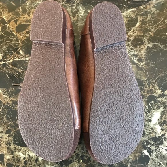 Retro brown leather shoes, 38/7.5 - Picture 4 of 6