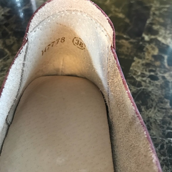 Retro brown leather shoes, 38/7.5 - Picture 6 of 6