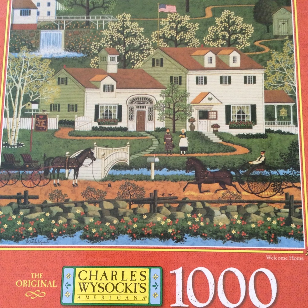 Charles Wysocki’s Americana Puzzle