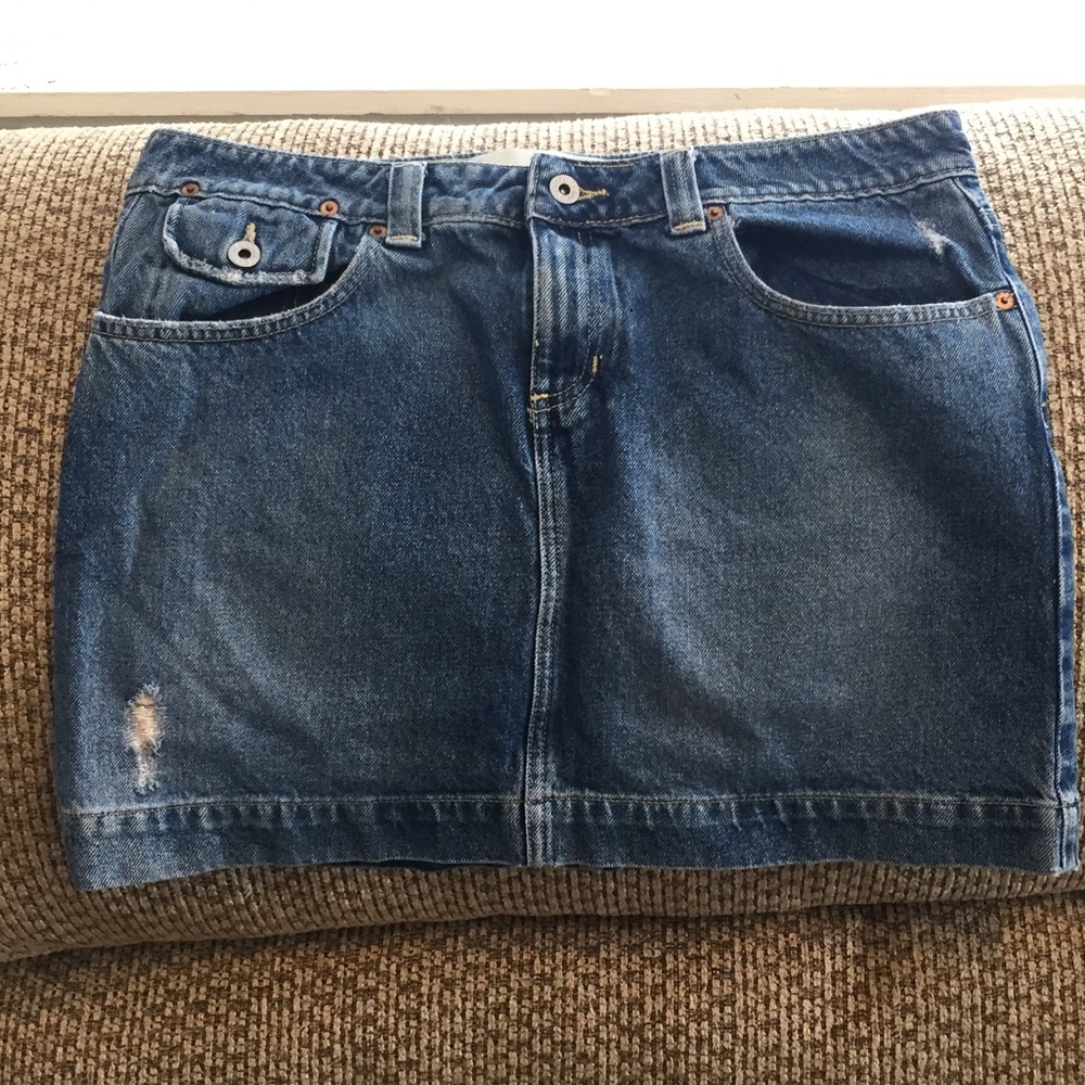 Gap Jean Mini Skirt