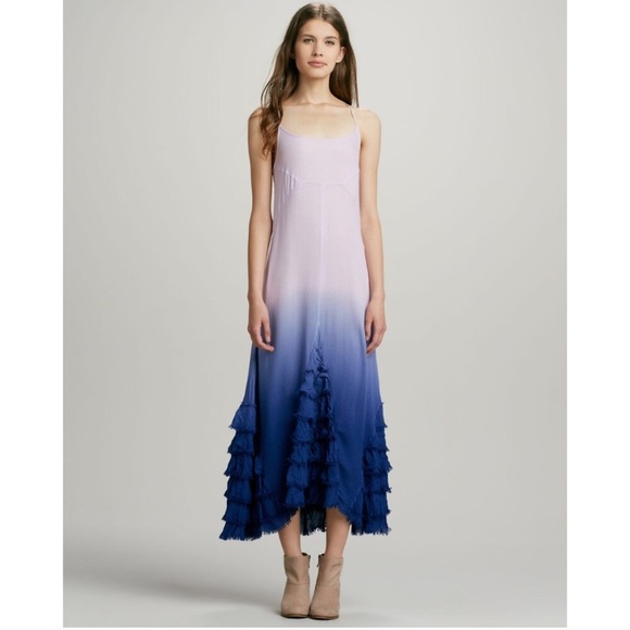 Free People Dresses & Skirts - Free people dip dye lavender maxi dress NWT Free People Dresses & Skirts - Free people dip dye lavender maxi dress NWT
