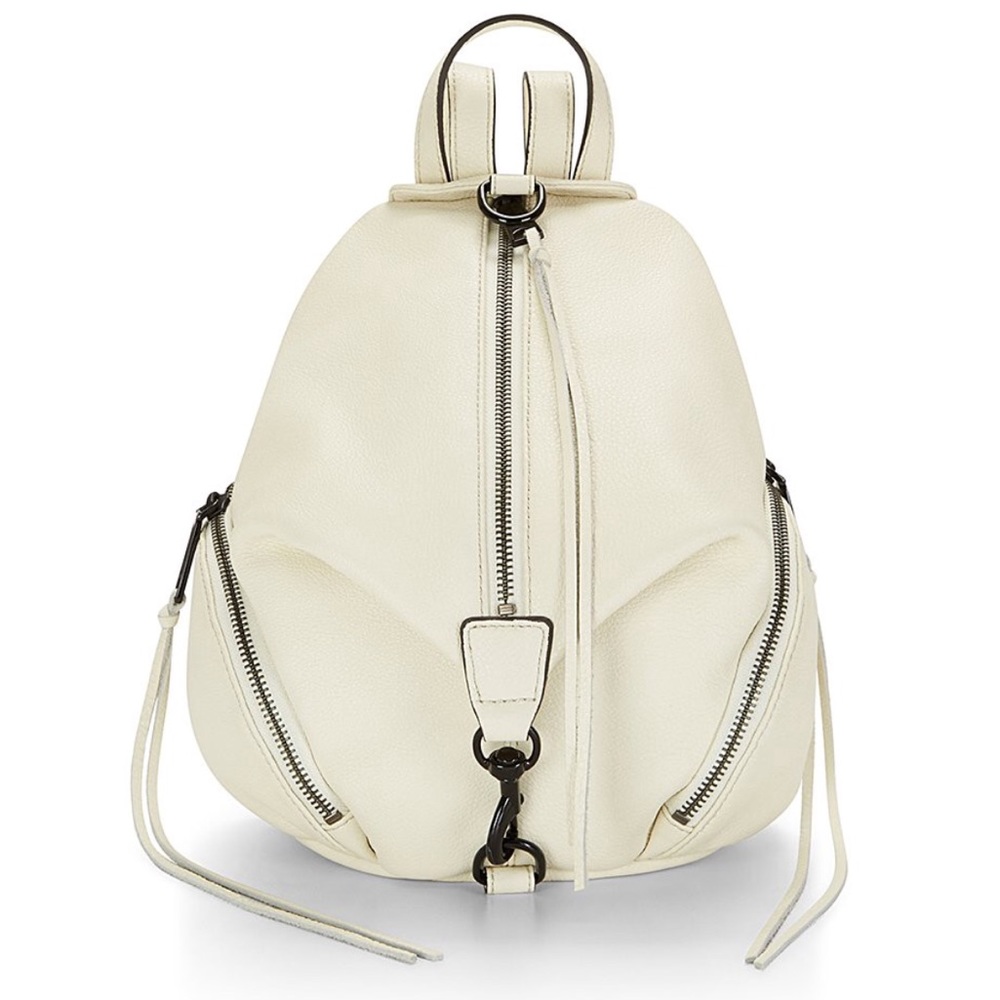 Rebecca Minkoff Med Julian Backpack Antique White