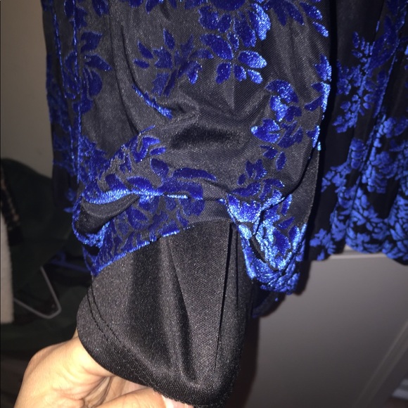 Forever 21 velvet shirt dress - Picture 4 of 5