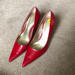 Red Nine West Pumps 7