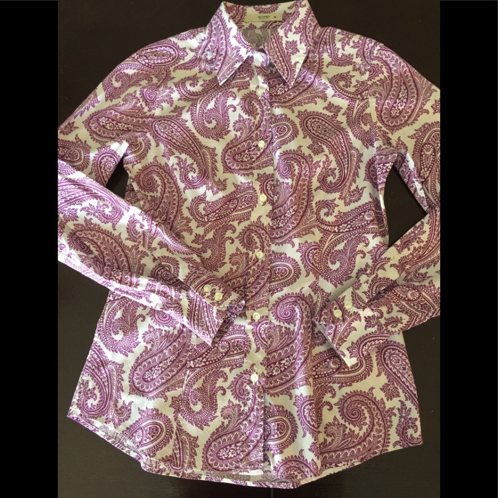 ETRO Italy lady’s button down shirts size 38