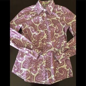 ETRO Italy lady’s button down shirts size 38