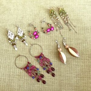 Lot of earrings