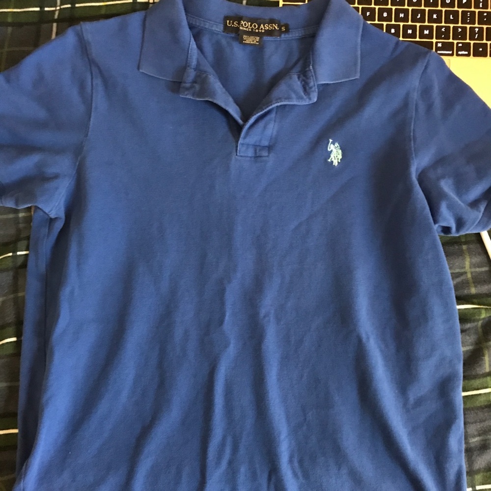 Blue polo
