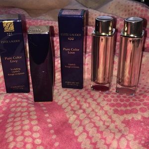 New 3 Estée Lauder pure color & pure color luv
