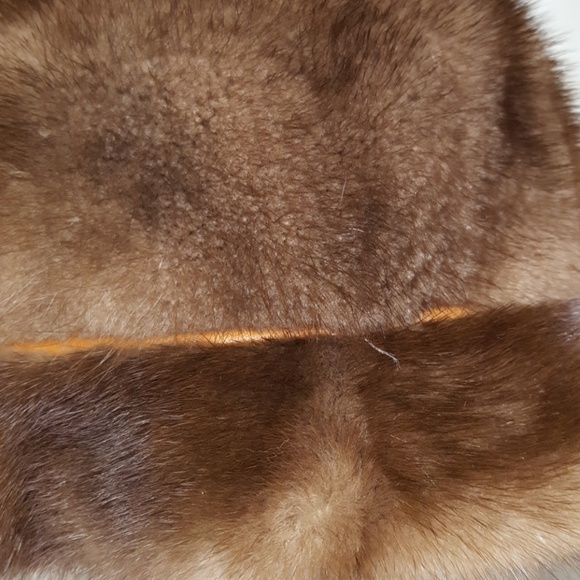 Lunaraine Mink Fur Floppy Hat