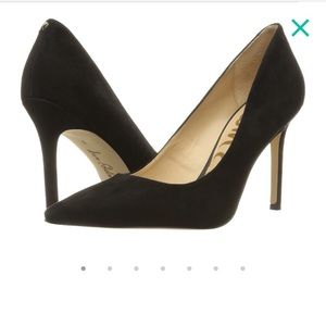 Sam Edelman ‘Hazel’ black suede heel 8.5 worn once