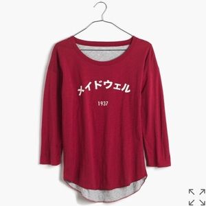 Madewell Shirttail Tee