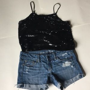 American Eagle jean shorts