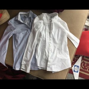 Two button down h&m shirts