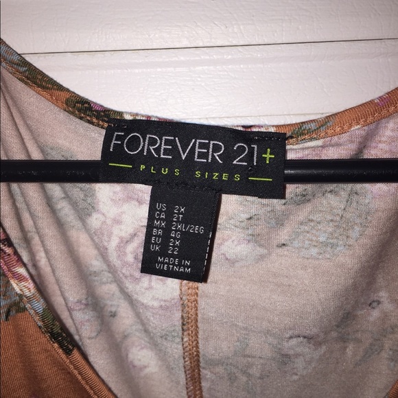 Forever 21 Plus Size flared shirt dress - Picture 3 of 5