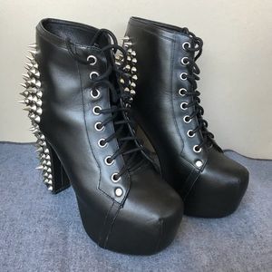 Jeffrey Campbell Lita Spiked Booties