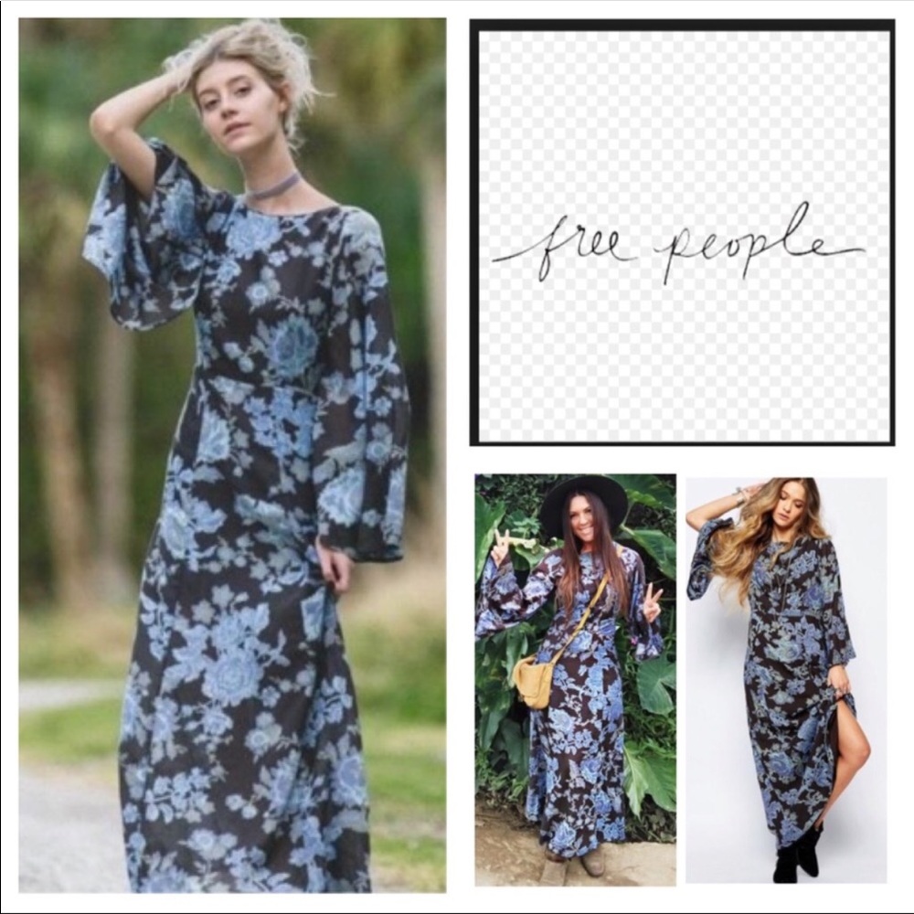Free People maxi dress.