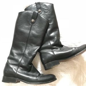 Black FRYE Riding Boots
