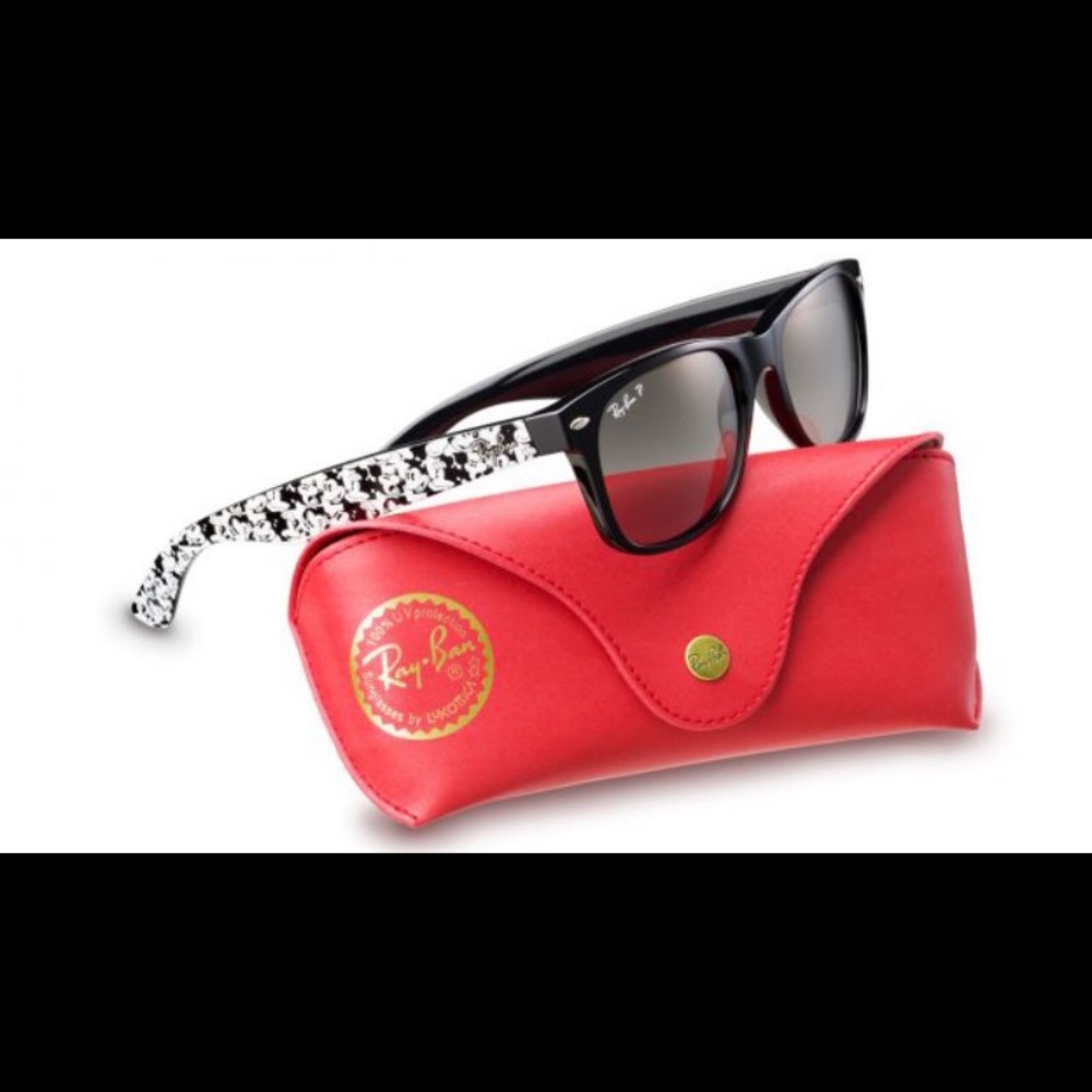 Rayban New Wayfarer Mickey Mouse Edition