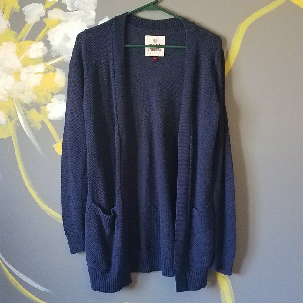 Dark Blue Cardigan
