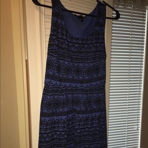 Forever 21 printed shirt dress