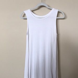 White cotton dress!