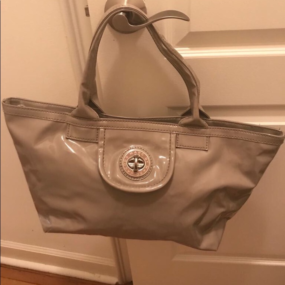 Marc by Marc Jacobs Large Patent Satchel Tote