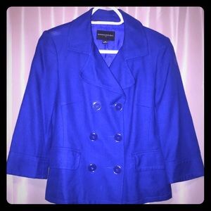 Bright Blue Banana Republic Blazer