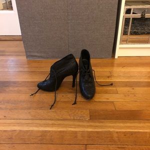 Rebecca minkoff black booties