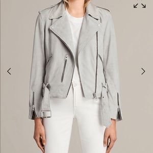 Effortlessly Chic Grey All Saints Jacket