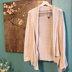 Cream colored Knit Cardigan