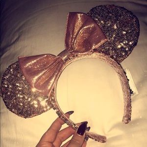 Rose Gold Minnie Ears
