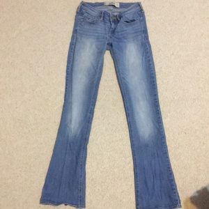 Hollister skinny flare jeans