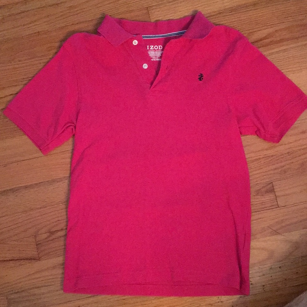 Izod polo shirt luxury sport pink short sleeve