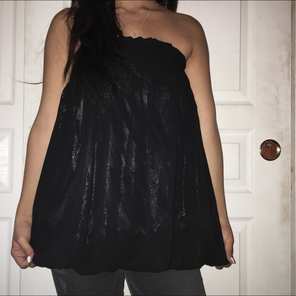 Cute Black Tube Top