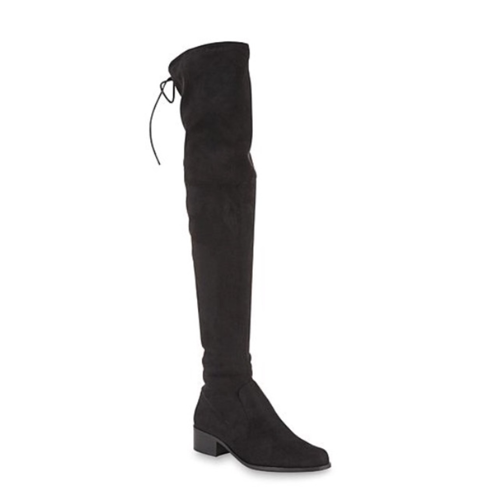 NEW Attention brand Black Over The Knee Boots