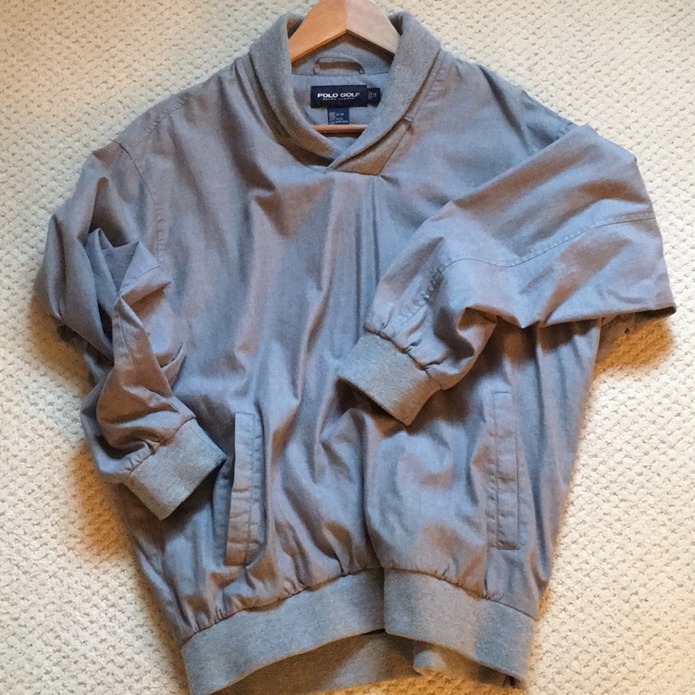 Vintage Ralph Lauren Polo Golf grey pullover