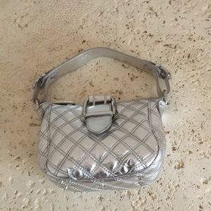 MNG silver mini bag
