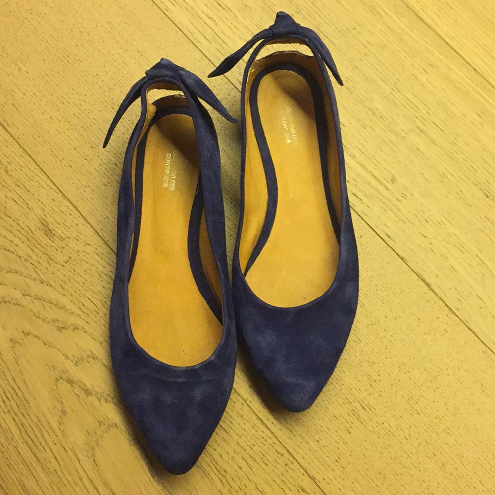 Women’s suede flats, size 40