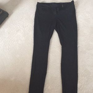 Theory slim fit black pants